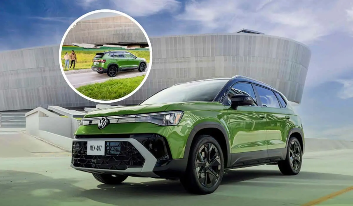 Volkswagen Taos 2025 llega a México en tres colores. Foto: Cortesía