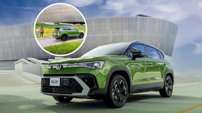 Volkswagen Taos 2025 llega a México en tres colores. Foto: Cortesía
