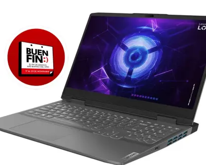 Buen Fin en Coppel: Laptop Gamer Lenovo LOQ con oferta irresistible