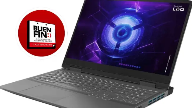 La laptop Gamer Lenovo LOQ con descuento especial. Foto: Cortesía