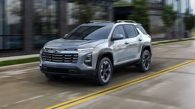 La Equinox 2025 llega con varios aspectos renovados. Foto: Chevrolet
