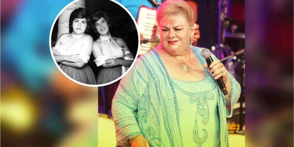 Paquita la del Barrio junto a su hermana Viola.