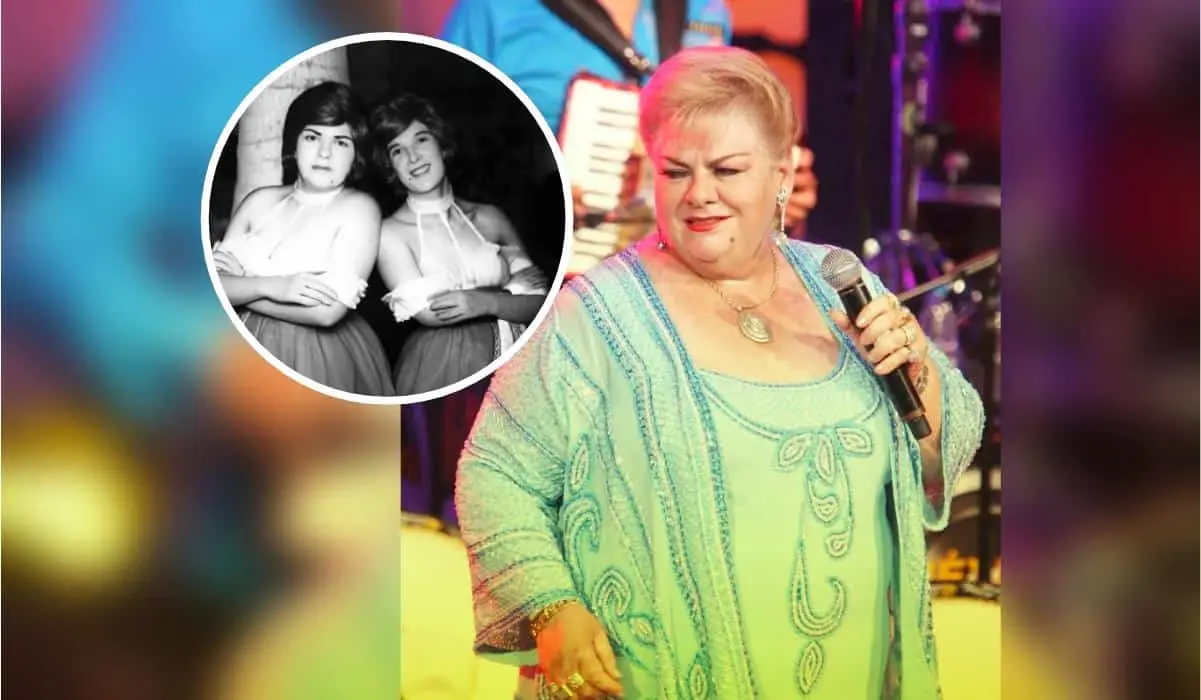 Paquita la del Barrio junto a su hermana Viola.