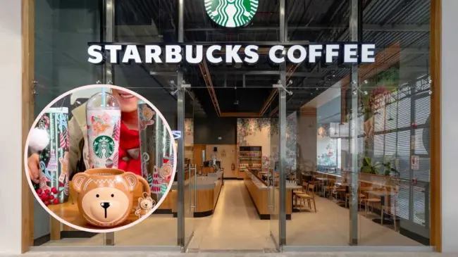 La nueva colección bearista navideño llegará a las tiendas Starbucks pronto.