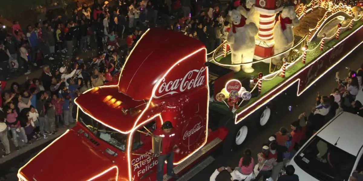 Ya se confirmaron las ciudades en las que habrá desfile navideño de la Caravana de Coca Cola 2024 y están son las fechas y horarios