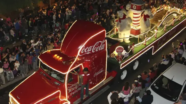 Ya se confirmaron las ciudades en las que habrá desfile navideño de la Caravana de Coca Cola 2024 y están son las fechas y horarios