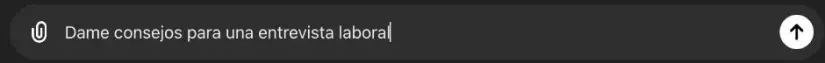 Instrucción: Pedir consejo para una entrevista laboral