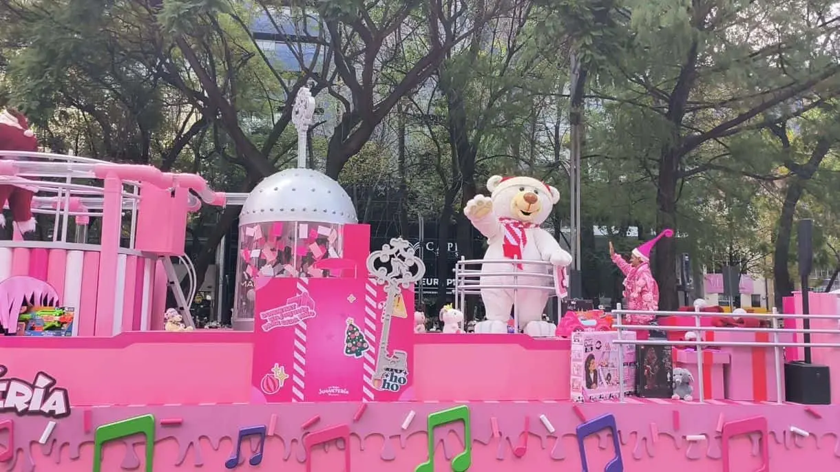 El Desfile Navideño del Bolo Fest 2024 de la CDMX será el 30 de noviembre. Foto: Cortesía