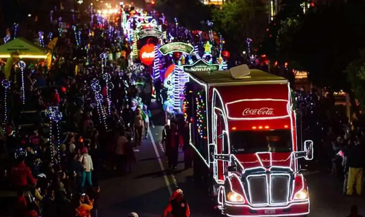 Caravana Coca Cola en Monterrey