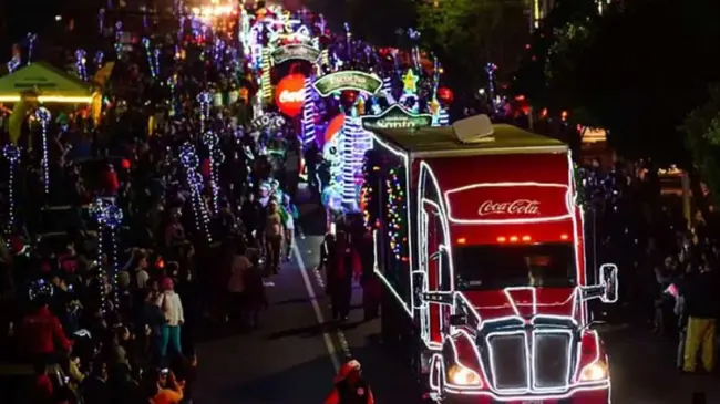 Caravana Coca Cola en Monterrey