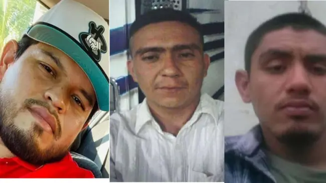 Rostro de algunas de las personas que se encuentran desaparecidas.