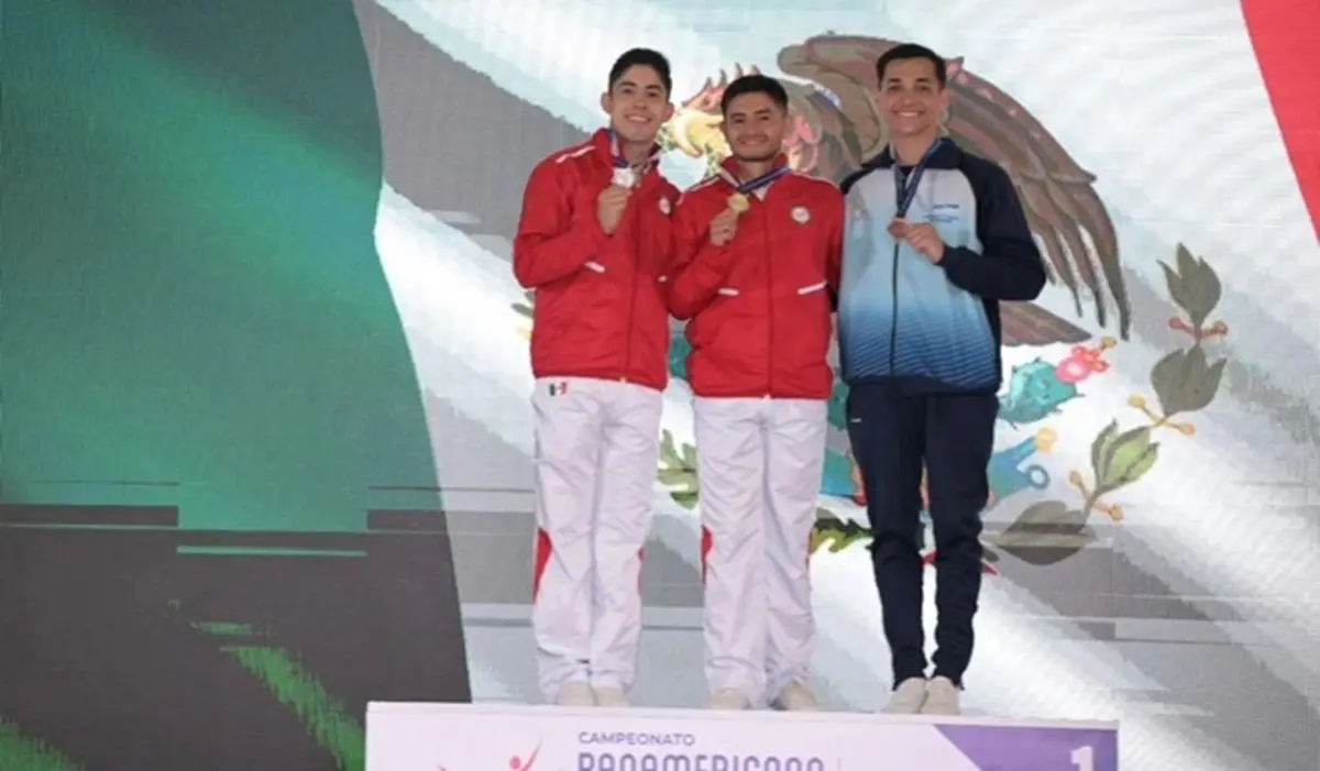 Iván Veloz y Mario Nava obtienen oro y plata en Panamericano de Gimnasia Aeróbica