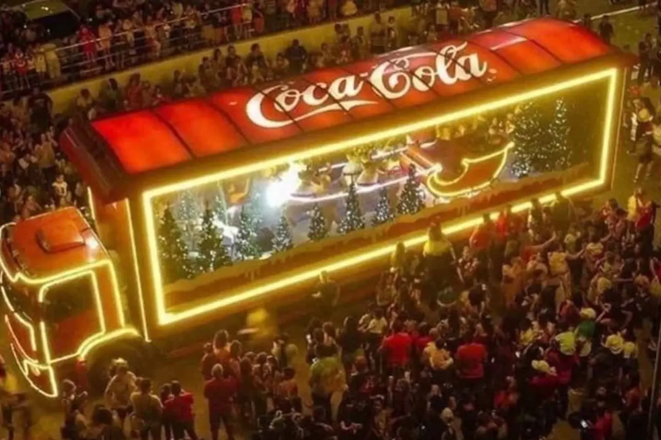 Caravana Coca Cola 2024 en San Luis Potosí; cuándo será, horario y calles que recorrerá.