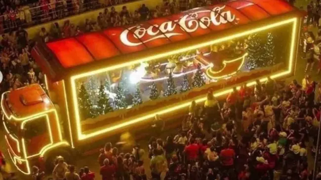 Caravana Coca Cola 2024 en San Luis Potosí; cuándo será, horario y calles que recorrerá.