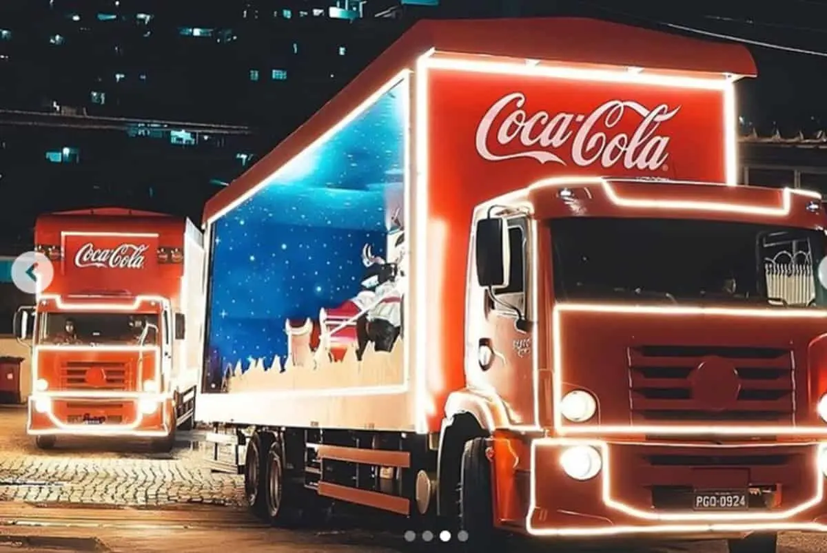 Caravana Coca Cola en Culiacán.