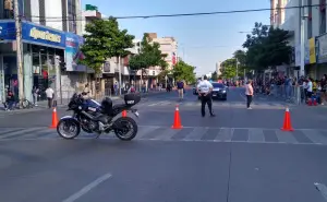 Cierre temporal de la avenida Obregón por desfile de la Revolución Mexicana en Culiacán