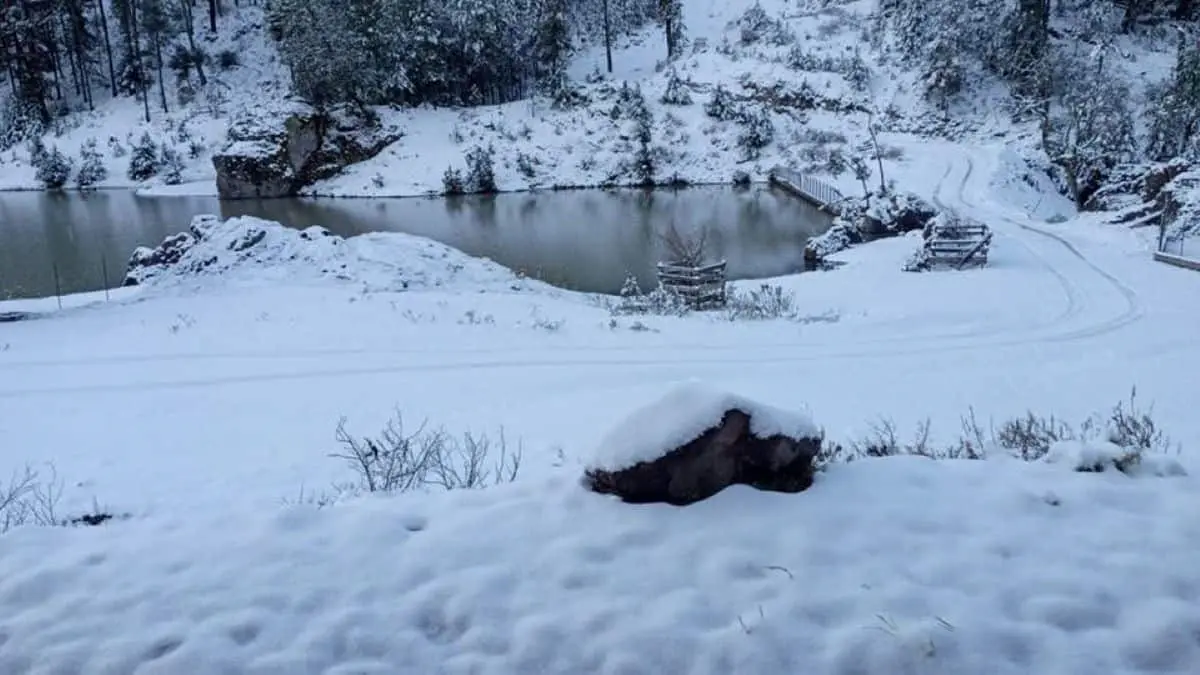 Los lugares con nieve en Sinaloa que se visten de blanco en invierno