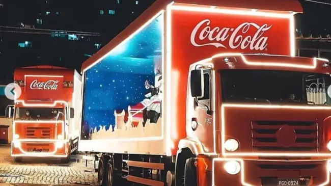 Caravana Coca Cola CDMX.