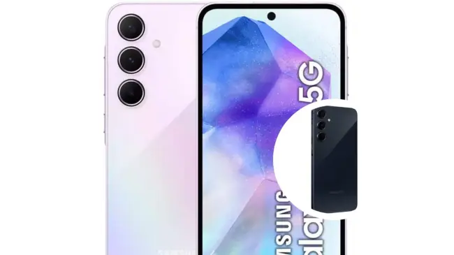 El celular Samsung Galaxy A55 viene con batería de larga duración de 5000 mAh. Foto: Cortesía