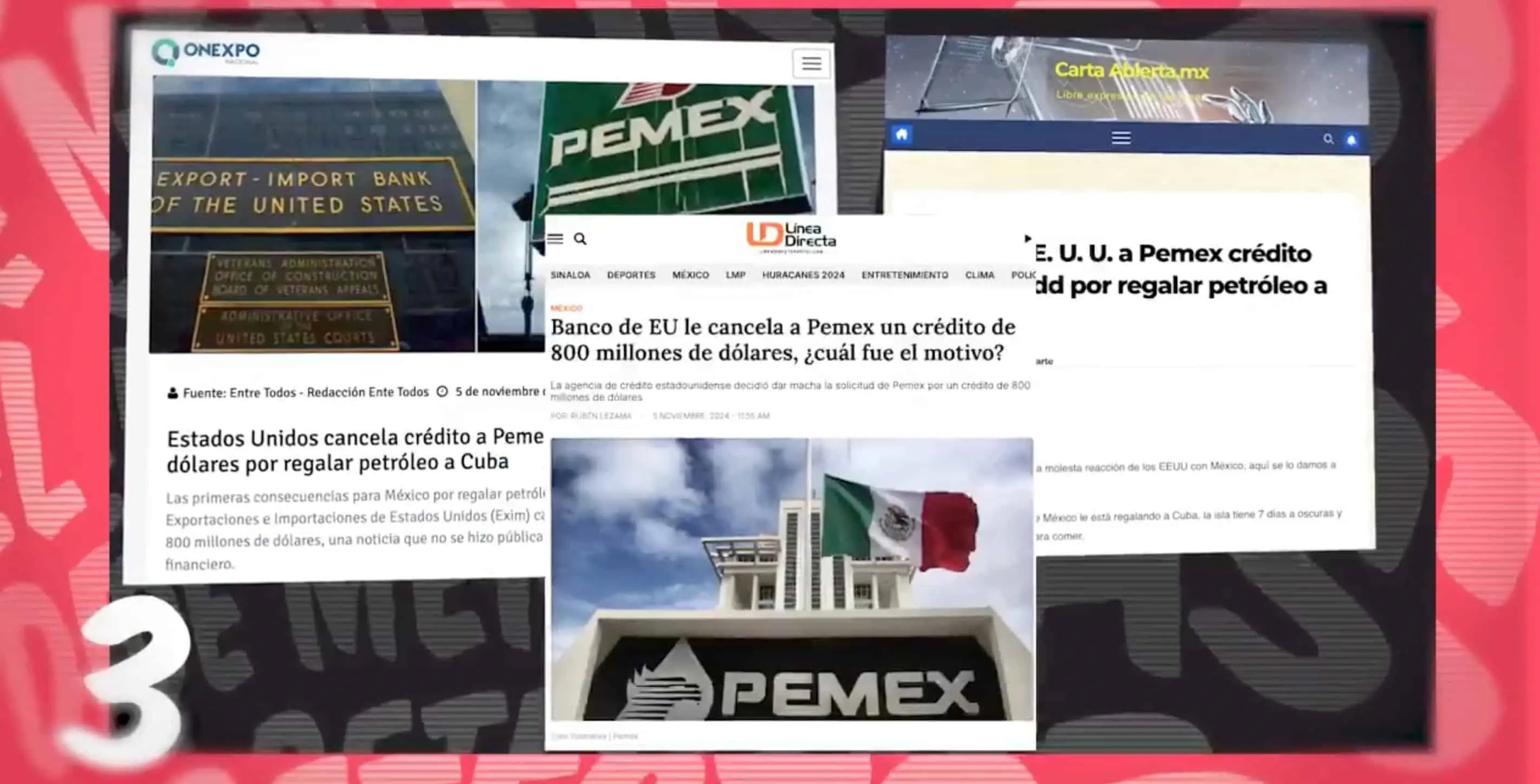 Mentira sobre cancelación del crédito a Pemex. Mañanera del Pueblo.