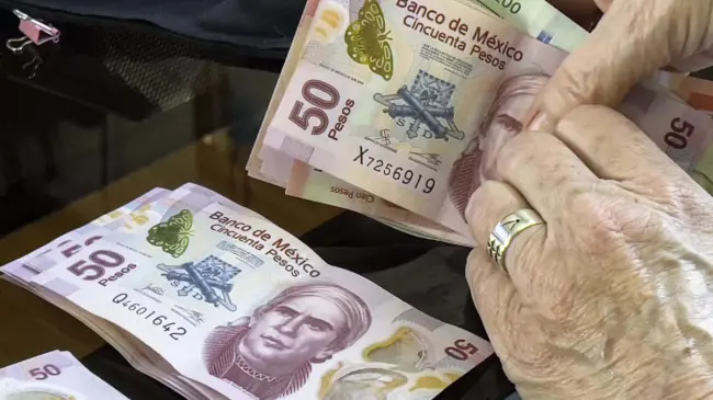 La pensión IMSS e ISSSTE se entrega cada mes a millones de jubilados. Foto: Cortesía