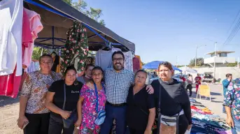 Apoyo emergente, es un respiro para los comerciantes del tianguis Laureles Pinos en Culiacán