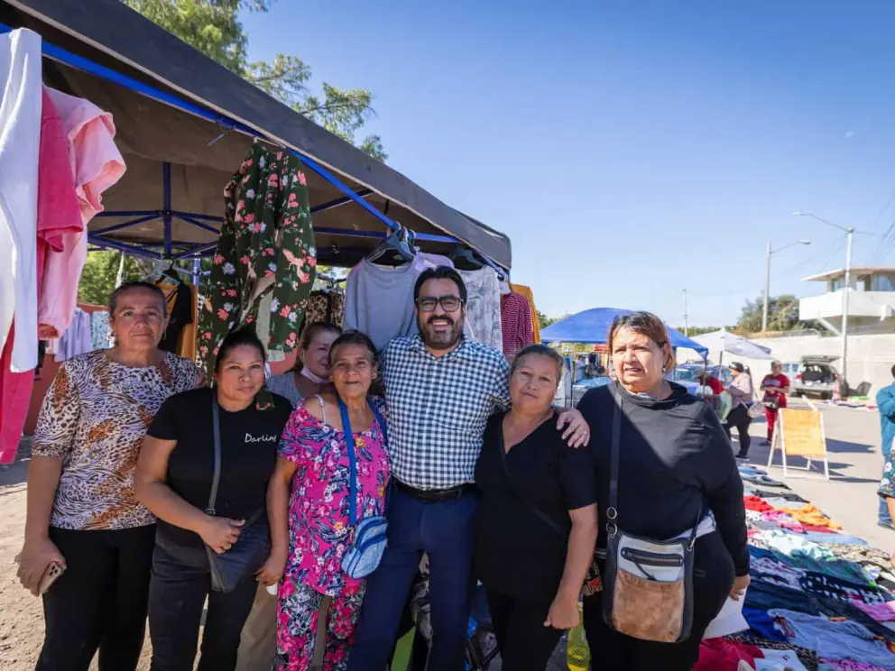 Apoyo emergente, es un respiro para los comerciantes del tianguis Laureles Pinos en Culiacán