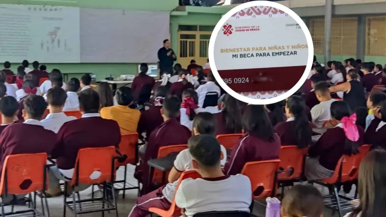 La apoyo será para estudiantes de educación básica en la CDMX. Foto: Especial
