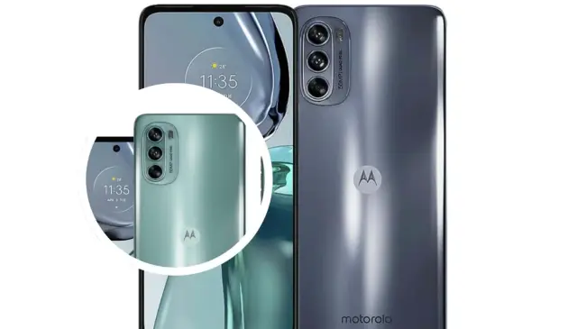 El celular Motorola Moto G62 incluye pantalla de 6,5 pulgadas y tasa de refresco de 120 Hz. Foto: Cortesía