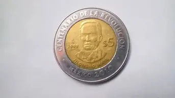 ¡De colección! Monedas conmemorativas de 5 pesos que valen 700 mil pesos