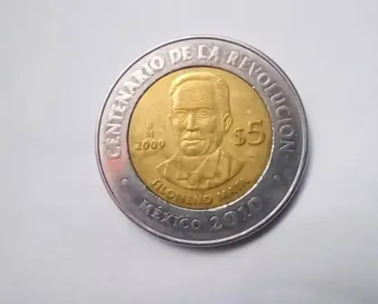 ¡De colección! Monedas conmemorativas de 5 pesos que valen 700 mil pesos