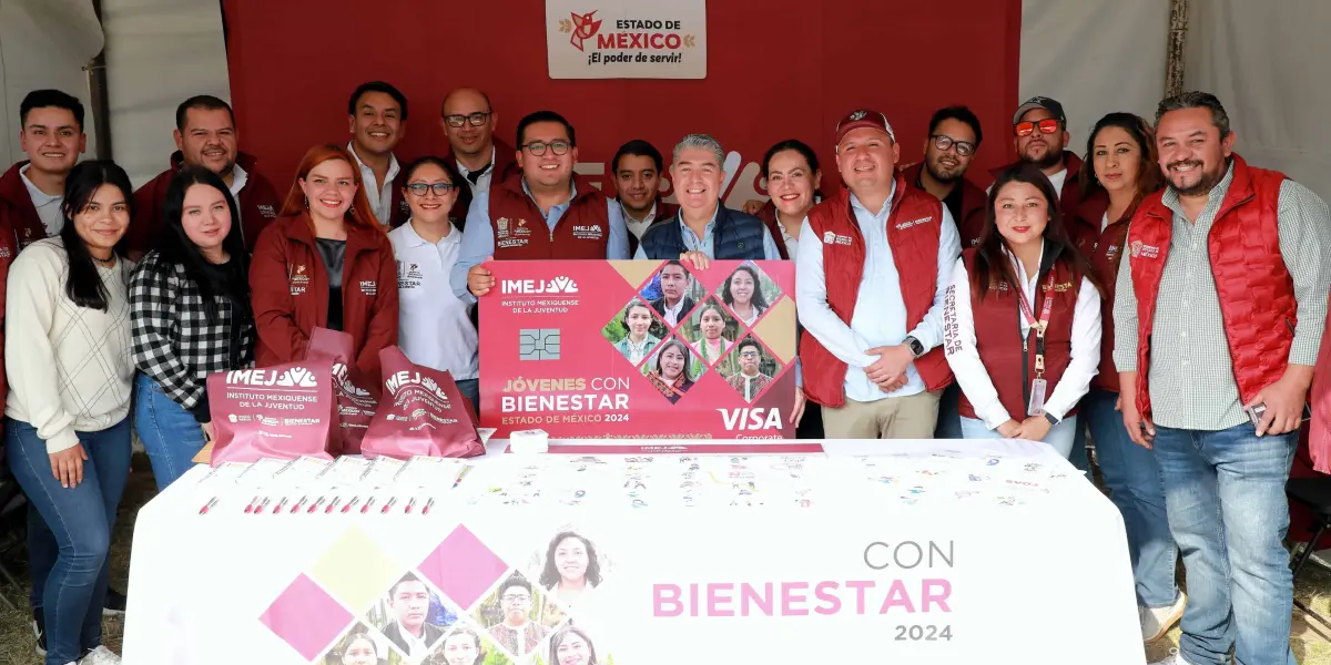 Jóvenes con Bienestar busca que los residentes del Estado de México sigan estudiando. Foto: Cortesía