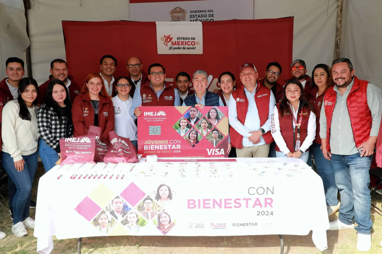 Jóvenes con Bienestar busca que los residentes del Estado de México sigan estudiando. Foto: Cortesía