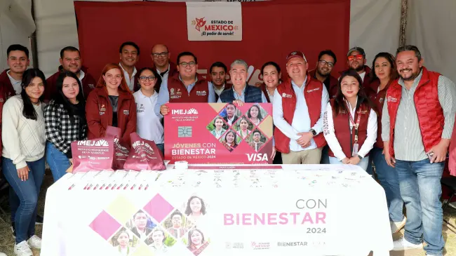 Jóvenes con Bienestar busca que los residentes del Estado de México sigan estudiando. Foto: Cortesía