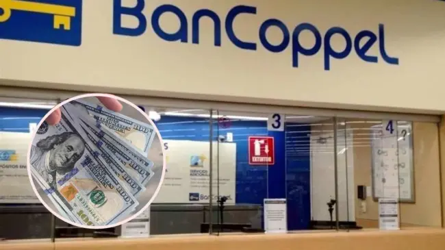 Así se cotiza el dólar en Bancoppel y Banco Azteca. Foto: TBN