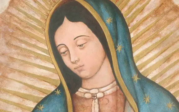 Imágenes de la Virgen de Guadalupe con frases bonitas de agradecimiento