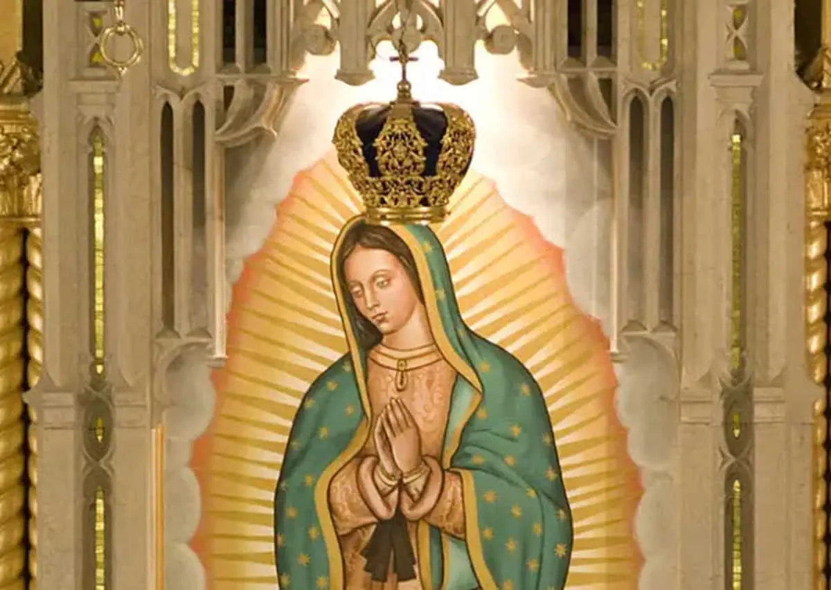 Virgen de Guadalupe.