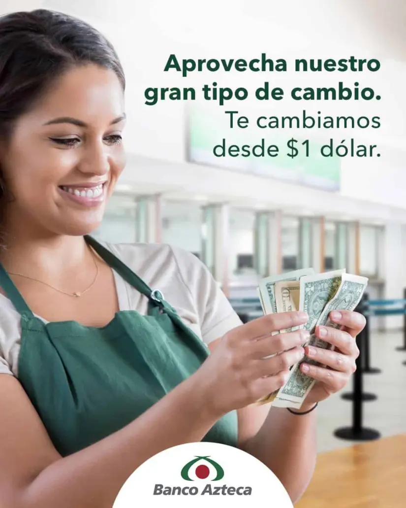 ¿Cómo comprar dólares en Banco Azteca?