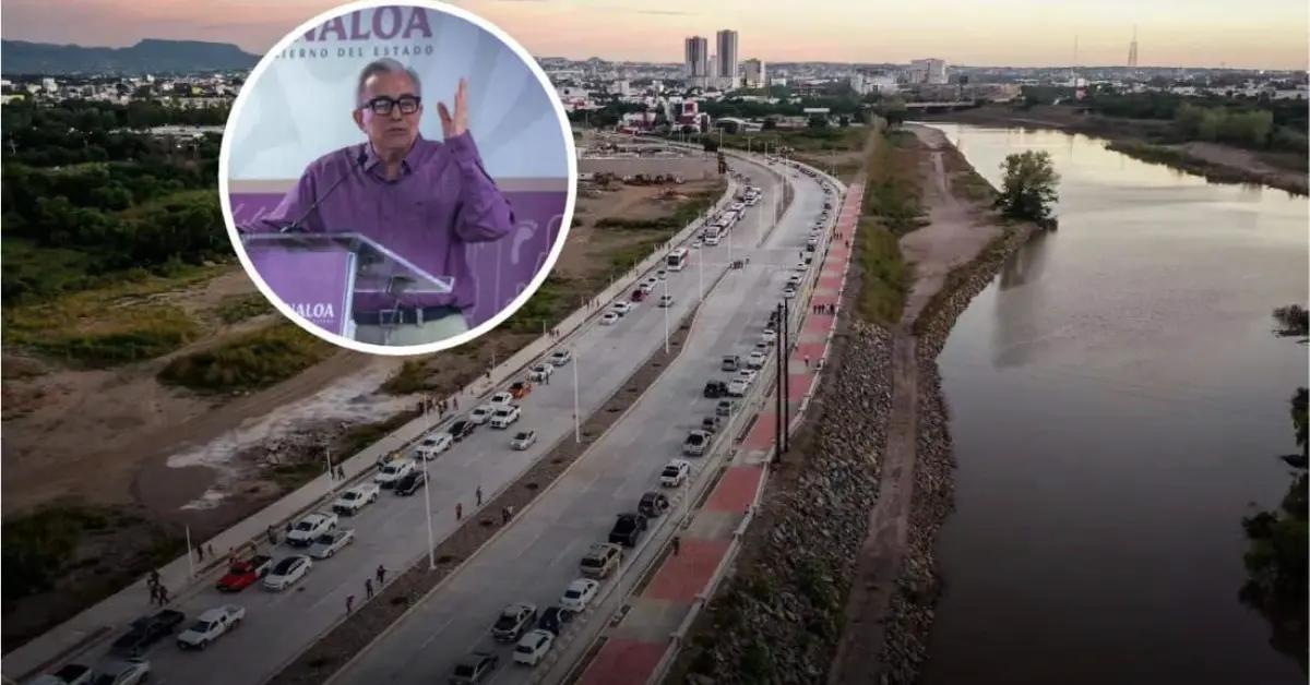 Harán mega malecón de Culiacán y otras 3 grandes obras en Sinaloa: Rocha