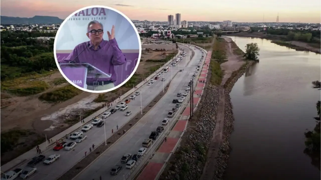 Construirán mega malecón en Culiacán para mejorar la movilidad