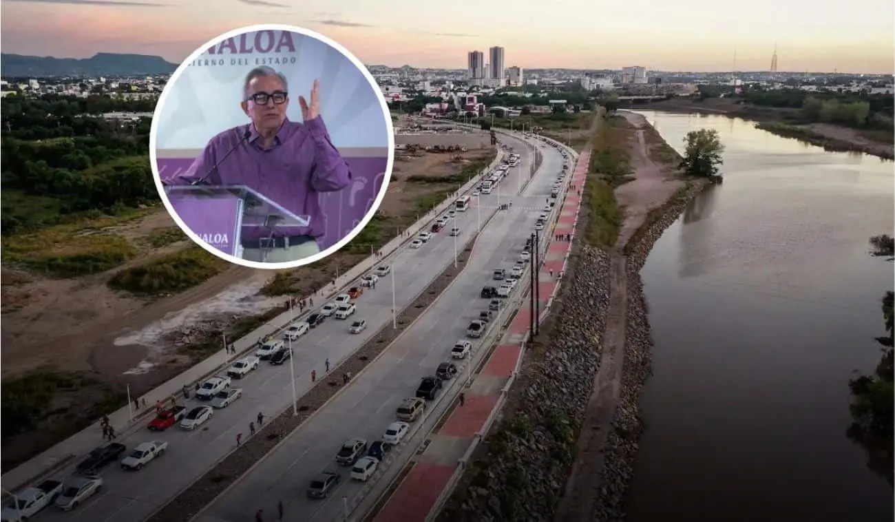 Construirán mega malecón en Culiacán para mejorar la movilidad