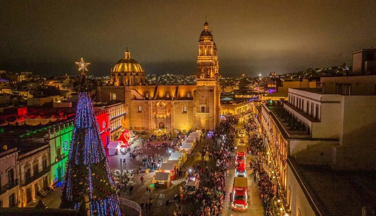 Anuncian el Desfile Navideño de Zacatecas 2024. Foto: Cortesía