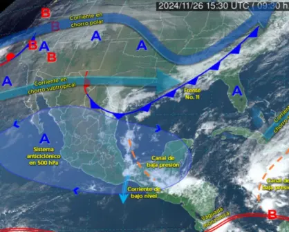Frente frío 11: ¿qué estados de México se verán afectados?