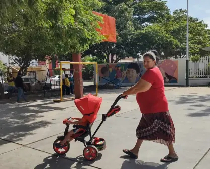 Mural inspirador embellece la cancha de la colonia 5 de Febrero en Culiacán