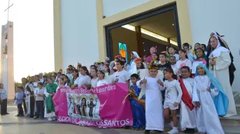 ¡Procesión de todos los Santos! Niños, niñas y adultos se unen en una marcha de paz y fe en Culiacán