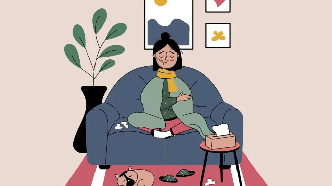 ¡Prevención clave en invierno! Protege a los niños y niñas de infecciones respiratorias graves. Ilustración: Pixabay