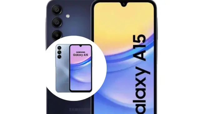 El celular Samsung Galaxy A15 viene con cámara AMOLED de 6.5 pulgadas. Foto: Cortesía