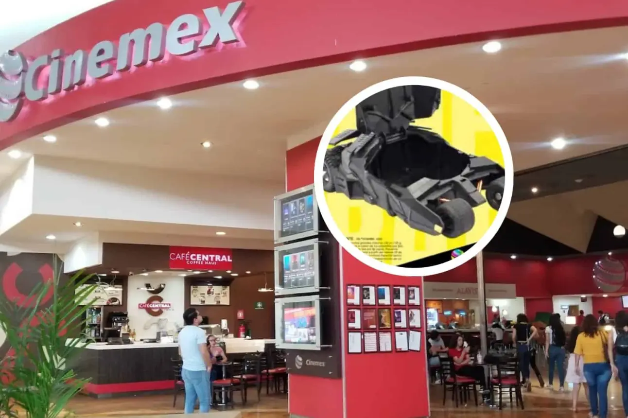 La palomera del Batimóvil de Nolan en Cinemex, ya tiene fecha de venta. Foto: Cortesía