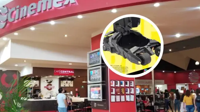 La palomera del Batimóvil de Nolan en Cinemex, ya tiene fecha de venta. Foto: Cortesía