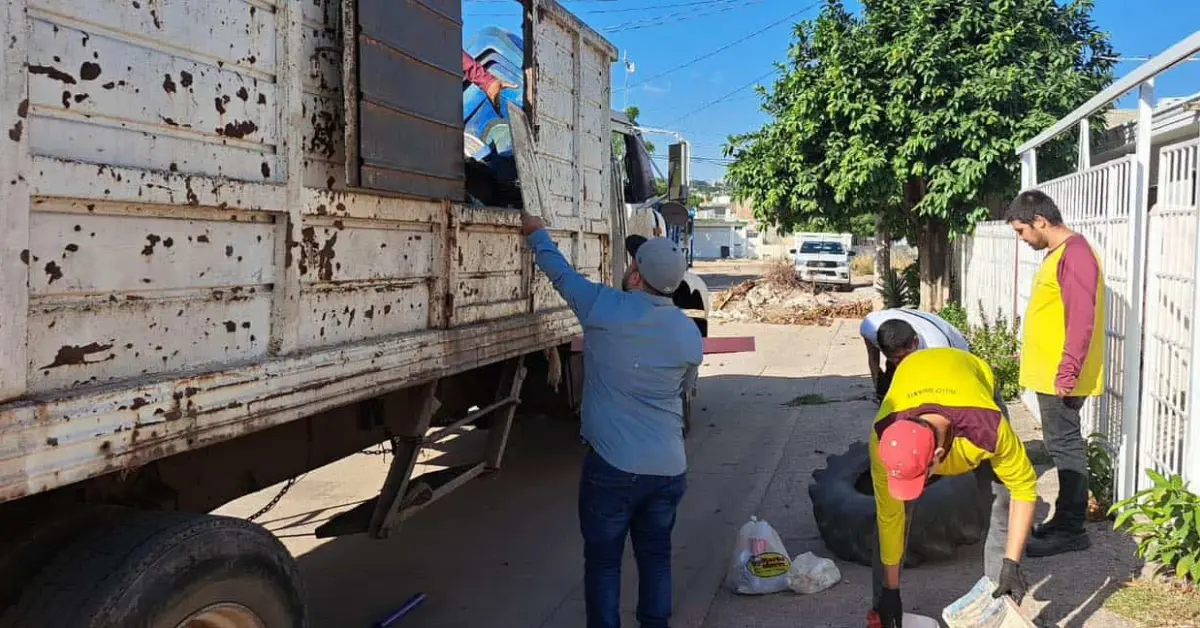 La colonia Emiliano Zapata en Culiacán se une a la lucha contra el Dengue